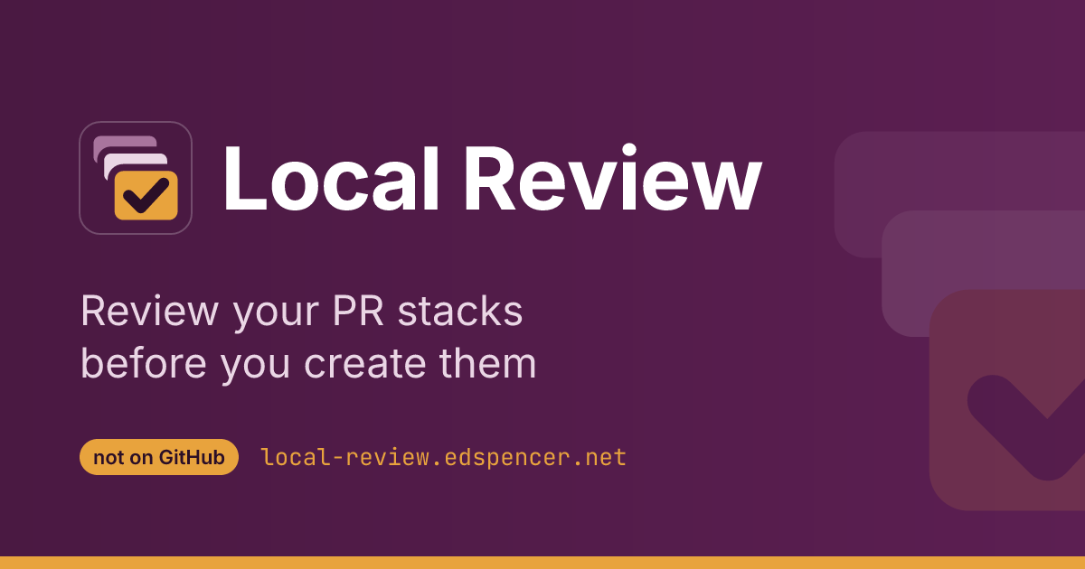 Local Review Before PR Review